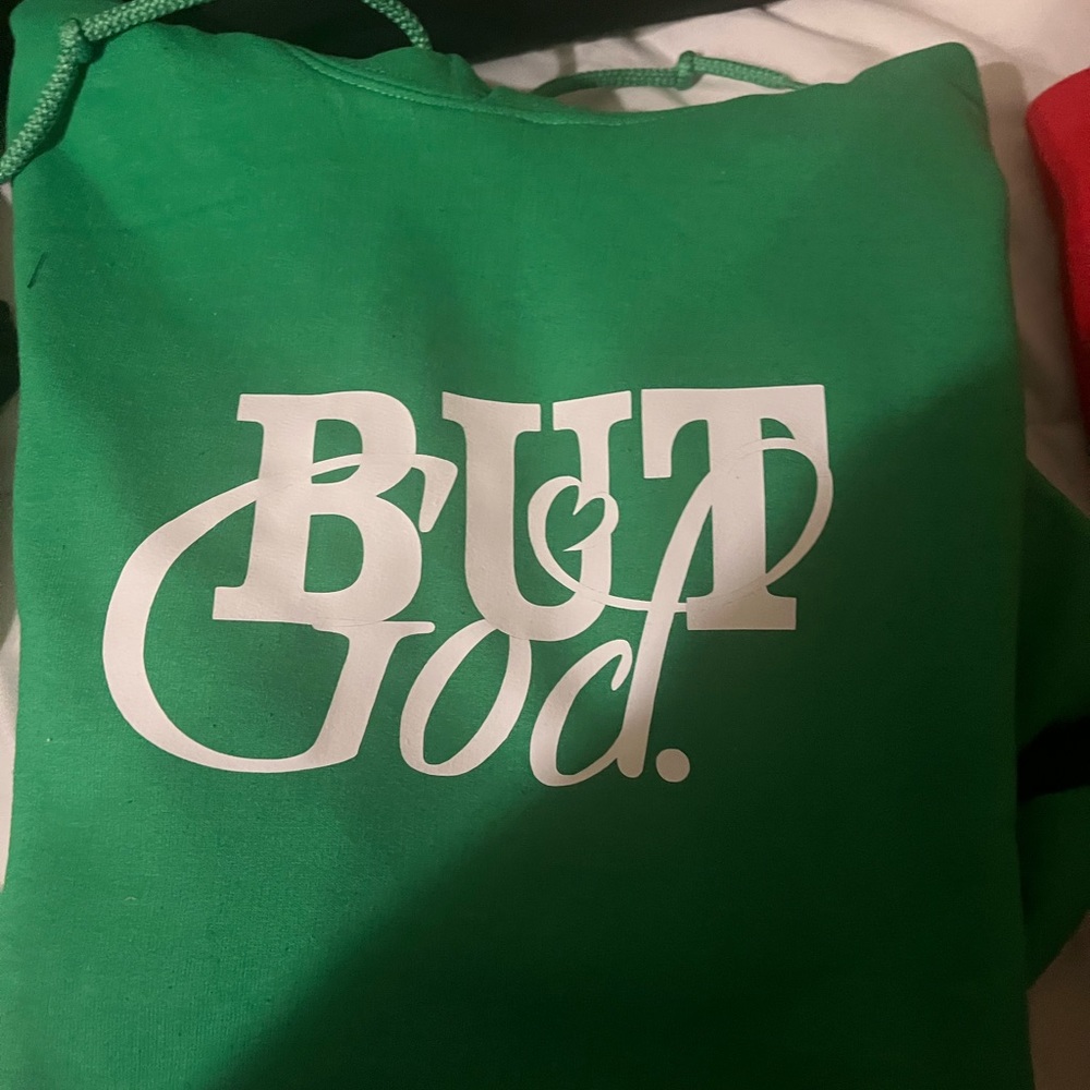 Christian Unisex Hoodie xmas Green. $40Great Christmas Gift! Will ship next day